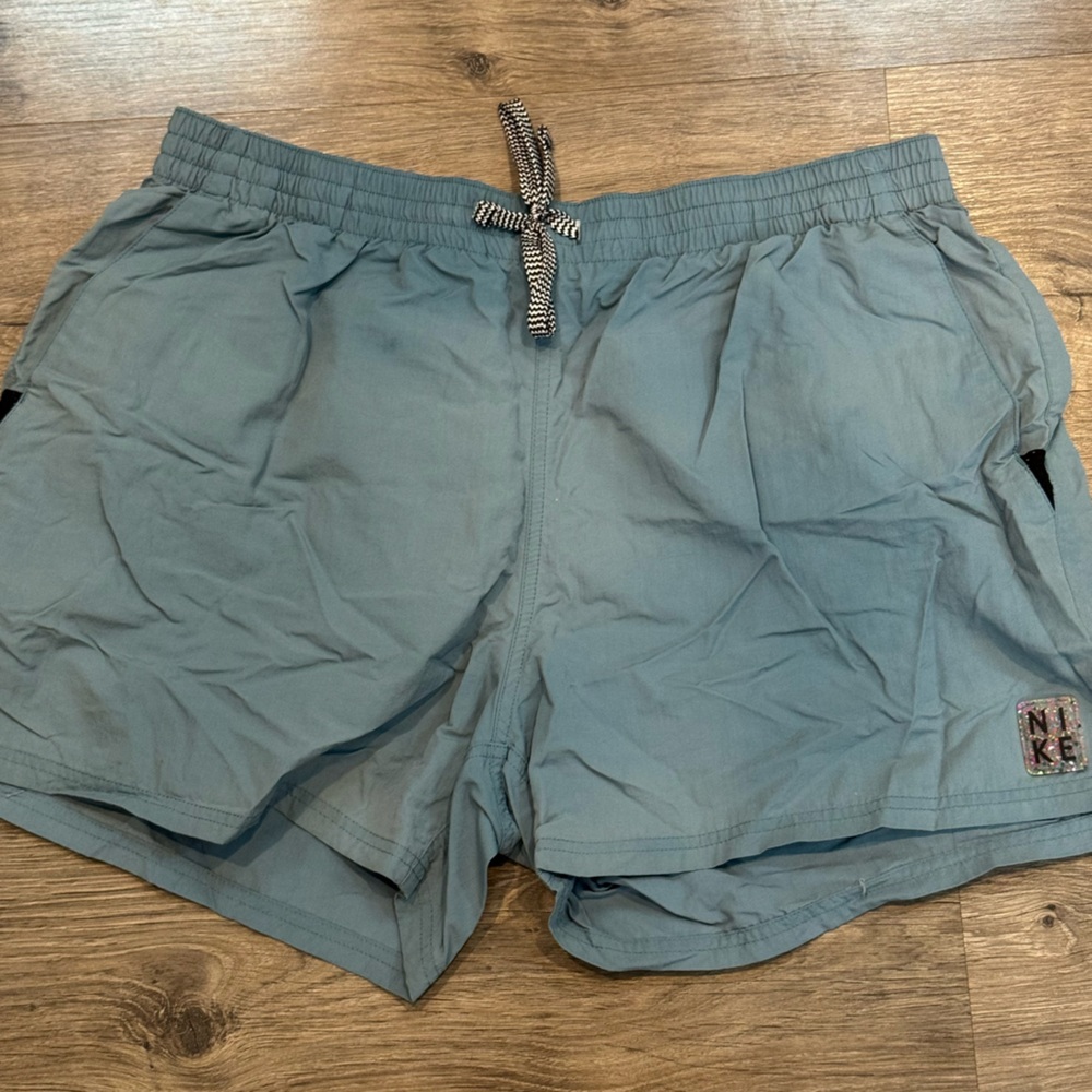 Nike Men's Teal Green Swim Trunks